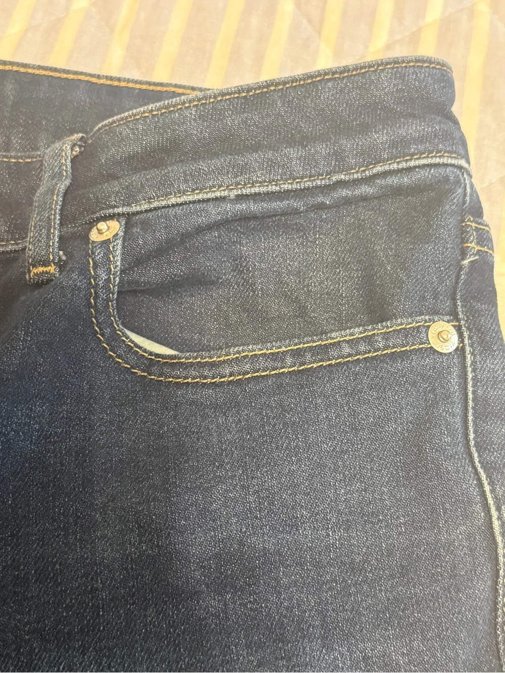 Vineyard Vines Mid Blue Audrey Ankle Straight Jeans